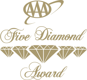 Five diamond award sponsored by AAA logo | Karisma Hotels & Resorts®