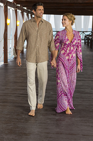 romantic couple at el dorado royale in riviera maya cancun