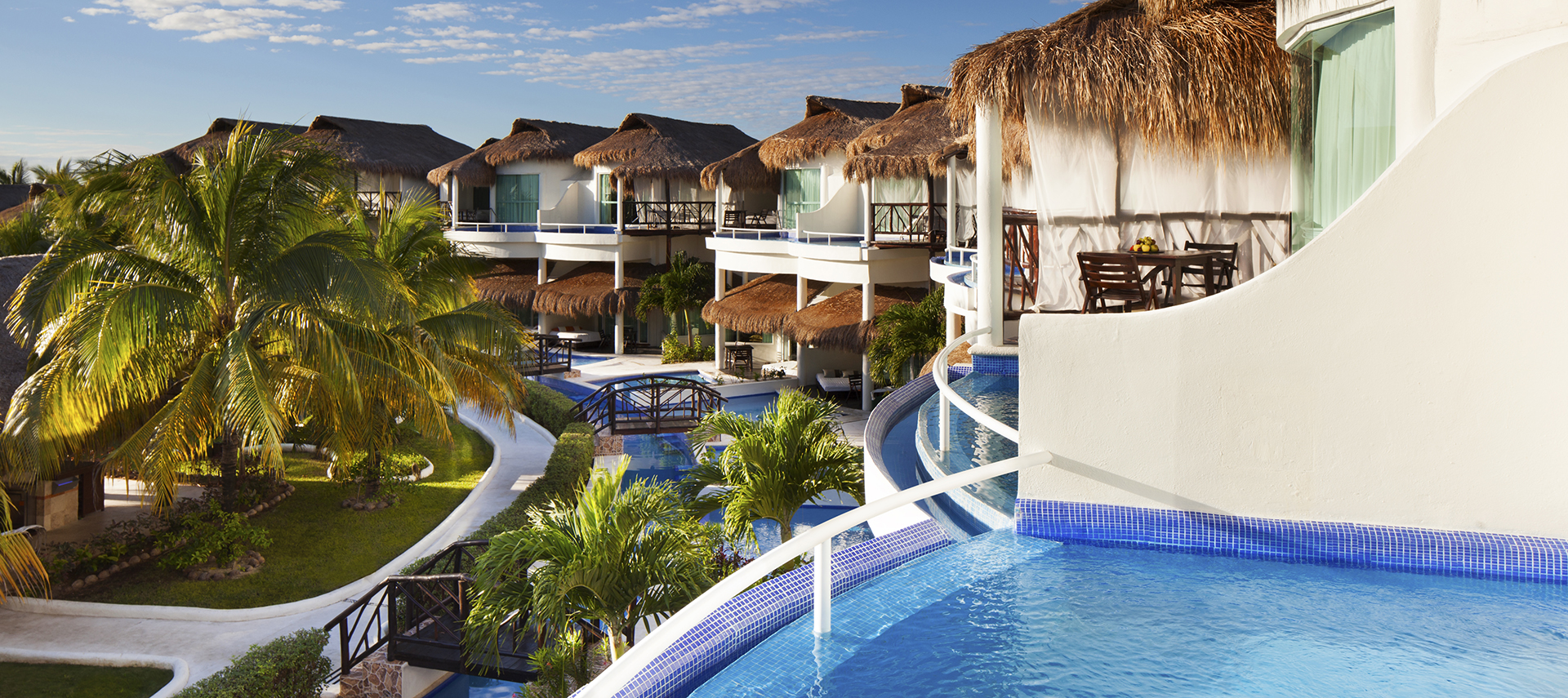 Overlooking the luxurious spa resort | El Dorado Casitas Royale | Riviera Maya
