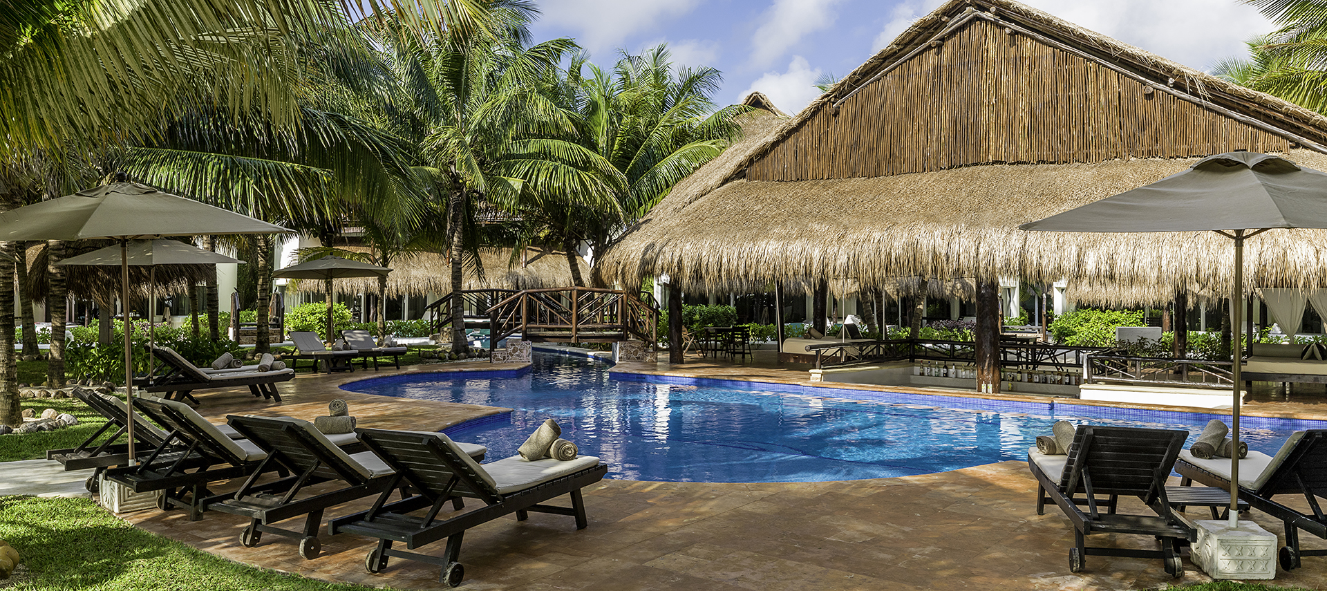 best all inclusive resorts in mexico for adults pool view | El Dorado Casitas Royale | Riviera Maya