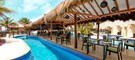 Restful dining area at the nudist all inclusive resort | Hidden Beach | Mexico